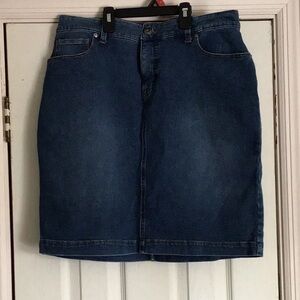 Denim skirt